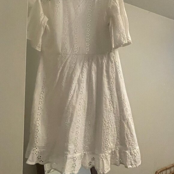 100% Cotton White Dress - Picture 2 of 4